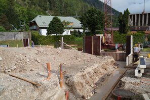 Beginn der Neubau arbeiten (2015) Beginn der Neubau arbeiten (2015)